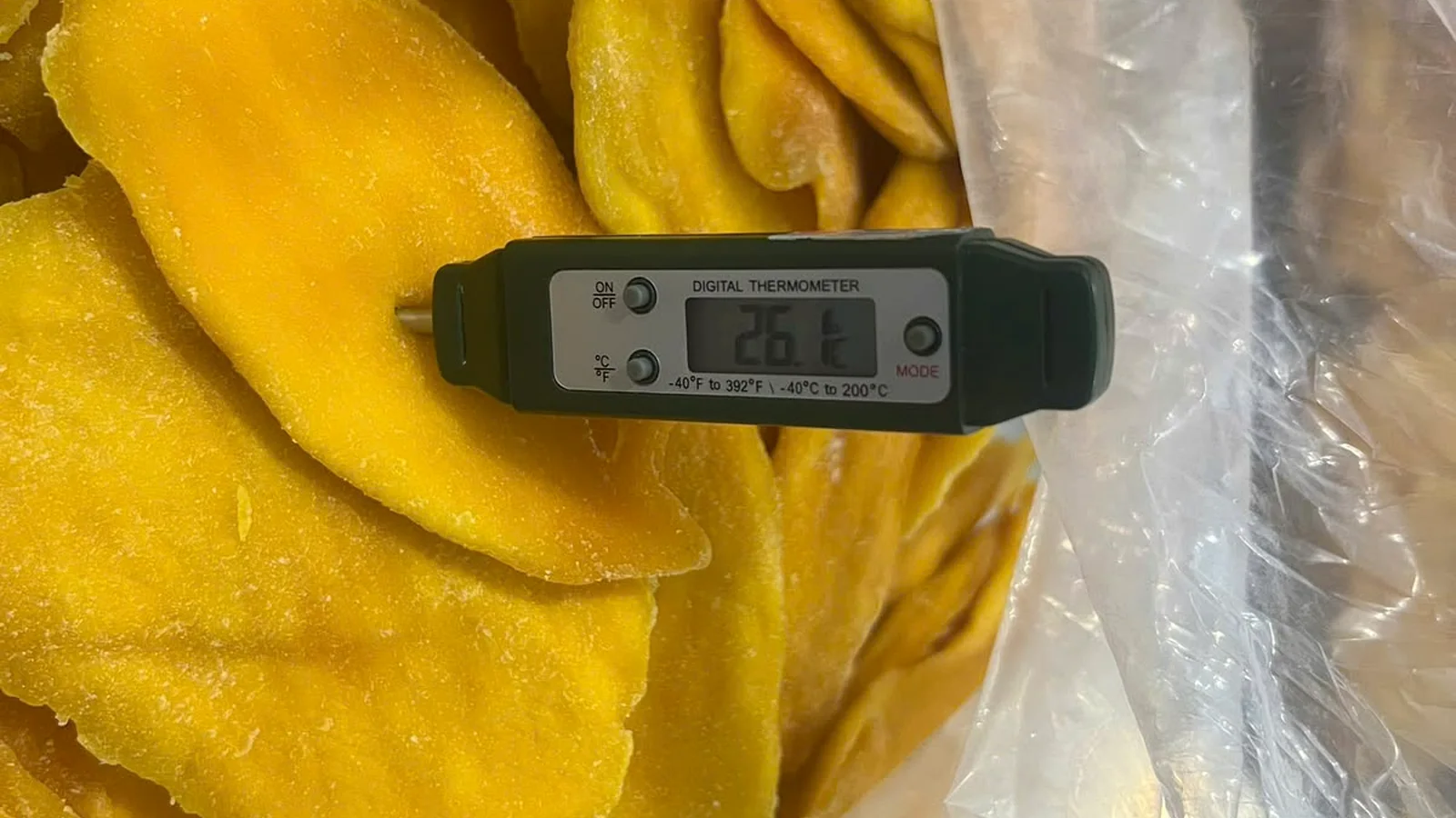 Product temperature verification